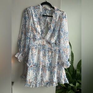 Floral Ruffle Dress